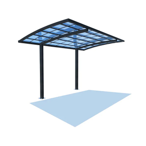 Kits de <span class=keywords><strong>carport</strong></span> en aluminium avec toit résistant aux UV, auvent en polycarbonate, abri pour voiture en alliage, abri de stationnement en polycarbonate. - Product Image 1