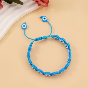 Pulseras tejidas <span class=keywords><strong>de</strong></span> cuentas <span class=keywords><strong>de</strong></span> <span class=keywords><strong>mal</strong></span> <span class=keywords><strong>de</strong></span> ojo <span class=keywords><strong>de</strong></span> moda para mujer, pulsera <span class=keywords><strong>de</strong></span> cuentas <span class=keywords><strong>de</strong></span> <span class=keywords><strong>mal</strong></span> <span class=keywords><strong>de</strong></span> ojo <span class=keywords><strong>de</strong></span> arcilla colorida, pulsera <span class=keywords><strong>de</strong></span> amuleto <span class=keywords><strong>de</strong></span> playa <span class=keywords><strong>de</strong></span> verano para mi <span class=keywords><strong>hija</strong></span> - Product Image 6