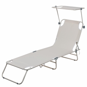 Lettino da Spiaggia LIPARI con Parasole per 4 Persone - Product Image 2