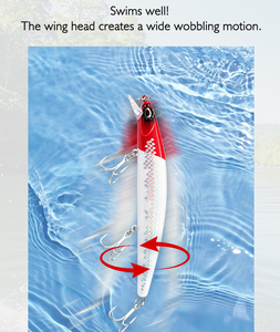 Leurre de pêche <span class=keywords><strong>Jerkbait</strong></span> 18,5g Flash Floating Minnow à transfert de poids, résistant aux UV, pour la pêche en eau salée, spécial Haliotis et Bar, équipement de pêche en surf - Product Image 5