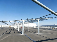 Vente en gros de designs modernes de carport, structure en acier, installation de structures de carport solaires, système de carport solaire