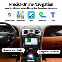 Interface CarPlay sans fil Android Auto Decord pour Bentley Flying Supr 2012-2017, navigation Android Auto, Mirror Link, Airplay