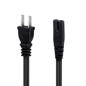 Câble Senye, prise murale NEMA à 2 broches, câble TV à 2 prises, cordon d'alimentation avec extrémité de type C7, <span class=keywords><strong>longueur</strong></span> de 1,5 m, IEC 10A - Product Image 1