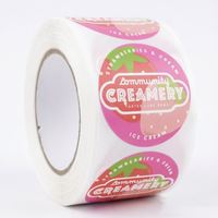 Étiquettes autocollantes personnalisées en vinyle holographique argenté de luxe, imperméables, pour bouteilles, aliments, cosmétiques, recyclables