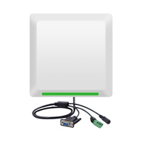 Lector/Escritor de Etiquetas RFID de Alto Rendimiento con Material ABS para Gestión de Estacionamientos, Rango UHF de 0-15m, Lector de Tarjetas Inteligentes con Clasificación IP65