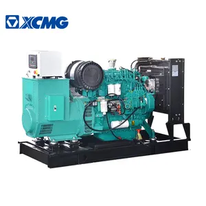 XCMG Official 50KW 63KVA Weichai daftar harga Generator Diesel daya listrik terbuka kedap suara