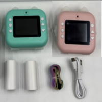 Impresora con Cámara de Doble Lente, Pantalla IPS de 2.4 Pulgadas, Alta Resolución de 200DPI, Batería de 1000mAh, Impresión en Múltiples Escenas, Dispositivo Portátil
