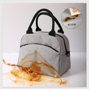 Sac à lunch isotherme Beilian noir grande capacité, portable, pour le stockage des aliments, pour les employés de bureau, utilisation en extérieur - Product Image 2