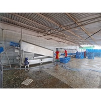 Équipement de traitement automatique de volailles de grande capacité pour abattoirs, machine de transport à rouleaux pour poulets vivants