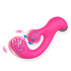 Vibrateur de lapin à double moteur fort 10 vitesses AV baguette gode bâton pour jouets sexuels féminins C <span class=keywords><strong>G</strong></span> <span class=keywords><strong>spot</strong></span> - Product Image 1