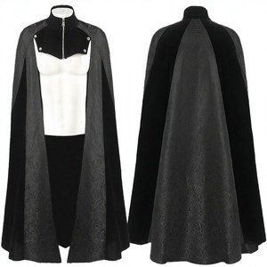 Gabardina Larga de Poliéster para Hombre, Estilo Caballero, para Halloween, Espectáculos, Fiestas - Product Image 3