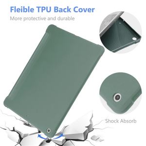 Funda Triple Plegable de Silicona Suave a Prueba de Golpes para Tablet Apple iPad 7 8 9.ª Generación 2020 2019 10.2 Pulgadas - Product Image 5