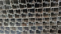 Fournisseur direct d'usine de profilés en aluminium anodisé pour fenêtres et portes, sections architecturales en aluminium