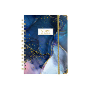 Planificateur quotidien personnalisé 2025 non daté, planificateur hebdomadaire et mensuel, planificateur de vie, atteindre ses objectifs, vivre plus heureux, agenda, livre de planification - Product Image 1