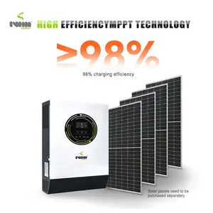 O melhor preço solar inversor 12v 1kw DC/AC home sistema com controlador mppt