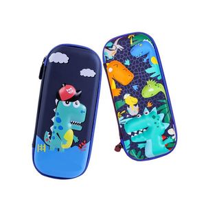 Trousse à crayons 3D en EVA motif dessin animé Kawaii, vente en gros d'usine, avec logo personnalisé pour filles et garçons, usage scolaire et de bureau - Product Image 3