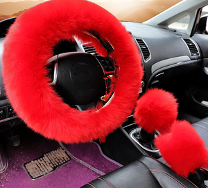 Coprivolante universale per accessori auto <span class=keywords><strong>in</strong></span> <span class=keywords><strong>legno</strong></span> 38 cm di alta qualità - Product Image 4