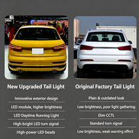 Ensemble de feux arrière LED, feux arrière dynamiques à clignotants séquentiels pour Audi Q3 2013-2018