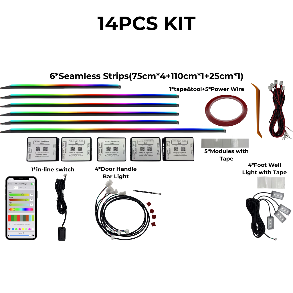Chaser RGB - 14 en 1