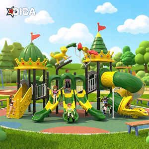 Nieuwe Design Kleurrijke Hoge Kwaliteit Kinderen Glijbaan Commerciële Speeltuin Met Kinderen Speeltoestellen - Product Image 1