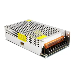 Ekran LED aydınlatma için yüksek voltaj S-250-12 240w anahtarlama güç kaynağı 12v 20a dc regüle güç kaynağı