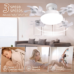 <span class=keywords><strong>Ventilador</strong></span> de <span class=keywords><strong>Techo</strong></span> Modular <span class=keywords><strong>con</strong></span> Múltiples Cabezales y <span class=keywords><strong>Luz</strong></span> LED, Control Remoto, Base E27, <span class=keywords><strong>Ventilador</strong></span> de <span class=keywords><strong>Techo</strong></span> <span class=keywords><strong>Pequeño</strong></span> <span class=keywords><strong>con</strong></span> <span class=keywords><strong>Luz</strong></span> para Dormitorio - Product Image 4