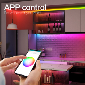 Zemismart Tuya Zigbee Driver 5M 10M Bande lumineuse LED RGBW Flexible Rétroéclairage <span class=keywords><strong>TV</strong></span> Sans fil Décoration intérieure Fonctionne avec M6 Hub <span class=keywords><strong>HomeKit</strong></span> - Product Image 4