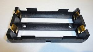 Iki 18650 hücre 3.7v plastik pil tutucu saklama kutusu SMT SMD desteği de batterie halter iehalter - Product Image 2