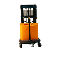 Offre Spéciale 1000kg 1.5t 2ton 3m palette Portable chariot élévateur manuel auto-chargé gerbeur manuel semi-électrique