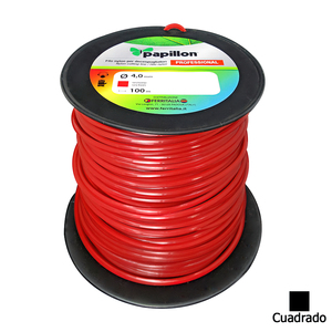 Filo di Nylon Professionale Quadrato O/ 4.0 mm (Bobina da 100 Metri) - Product Image 1
