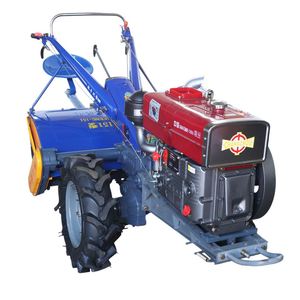 15-Horsepower Diesel <b>Walking</b> Tractor 2WD Rotary Tiller Hand-Guided Gear Drive High Productivity Complete <b>Machine</b> Promotional - Product Image 3