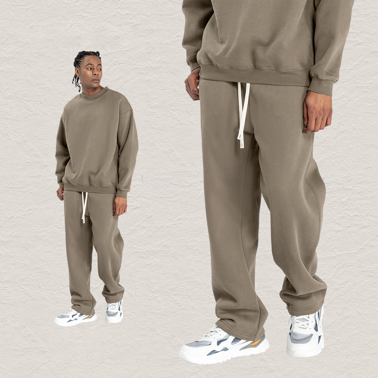 Grey Coffee pants