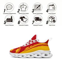 Chaussures de football en gros, impression à la demande, respirantes, OEM ODM, logo personnalisé FN003-26025036-6