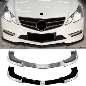 ชุดแต่งรอบคันสำหรับ Mercedes Benz E-Class Coupe C207 AMG Line ปี 2009-2012 ชุดแต่งกันชนหน้า สปลิตเตอร์ลิป สปอยเลอร์กันชนหน้า อุปกรณ์ตกแต่งรถยนต์ - Product Image 3