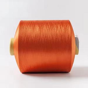 Hot Selling 100% Dope Dyed DTY 180D/48F <strong>Polyester</strong> <strong>Thread</strong> for Socks