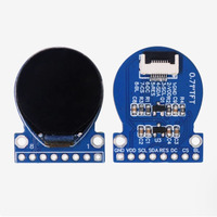 Modul Layar LCD TFT Bulat OKYN-Y2256 0.71 Inci dengan Driver GC9D01