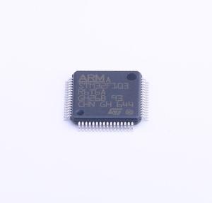 NUEVO y Original MCU de 32 bits STM32F ARM Cortex M3 RISC, 32KB Flash, 2.5V/3.3V, 64 pines LQFP en bandeja - Bandejas STM32F103R6T6A - Product Image 1