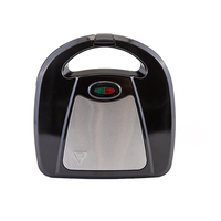 Solution de préparation alimentaire qui fait gagner du temps au quotidien, appareil à sandwich électrique compact multicolore pour la cuisine à domicile, le petit-déjeuner