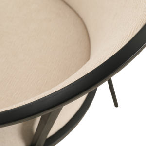 Ghế bọc nhung và một nử<span class=keywords><strong>a</strong></span> được bọc lại với ghế ăn bằng kim loại - Product Image 4