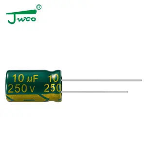 JWCO品牌高压10uf 222/2kv 450V 5000小时铝电解电容器用于发光二极管照明待售
