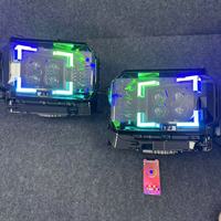 Kit de modification de phares LED pour modèles Jetour Traveler T2 2023-2025, version RGB à quatre lentilles, grand modèle OLIVER