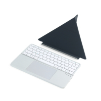 Clavier compact pliable avec pavé tactile intégré pour tablette, téléphone portable, ordinateur portable, connexion multi-appareils