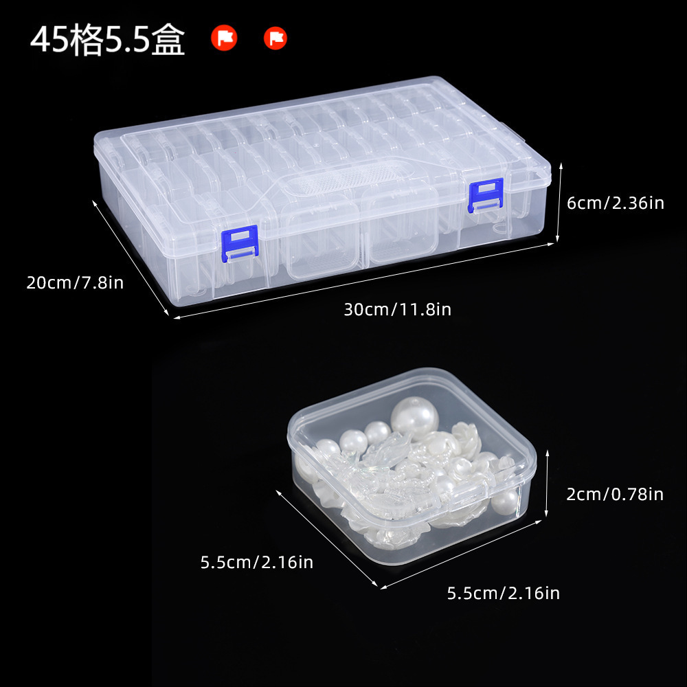 Coffret 5,5 pièces [45 petites boîtes + 1 boîte extérieure]