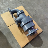 Union rotative à huile thermique haute température, double flux, à brides, pour cylindre de sécheur de calandre