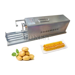 Chuyên Nghiệp Trung Quốc sản xuất máy cắt khoai tây Slicer/Cơn Lốc Xoáy Máy khoai tây/Xoắn Ốc Máy cắt khoai tây - Product Image 4