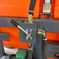 Pulvérisateur agricole portable, capacité 1500L, rampe de pulvérisation 18 mètres, largeur de pulvérisation 18 mètres, pompe à diaphragme robuste, résistant au vent