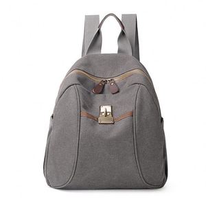 BSCI Factory Wholesale Specially High Density Thick Canvas <b>laptop</b> Backpack <b>Rucksack</b> - Product Image 1