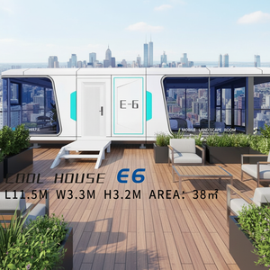 Nuova <span class=keywords><strong>Casa</strong></span> Prefabbricata Moderna e Mobile Stile Apple <span class=keywords><strong>in</strong></span> <span class=keywords><strong>Vendita</strong></span>, Appartamento o Hotel Prefabbricato Portatile da 20 o 40 Piedi per Esterni - Product Image 2