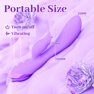 Vendita di fabbrica doppio motore G Spot coniglio vibratore per le donne fortemente vibrazione giocattoli del sesso - Product Image 4