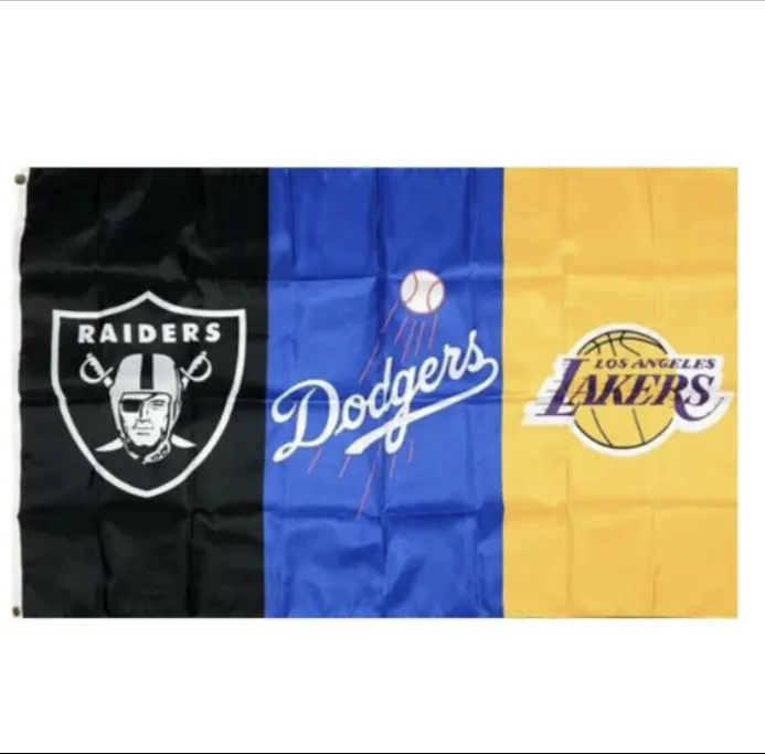 L.A. Lakers Flag-3x5FT Banner-100% polyester